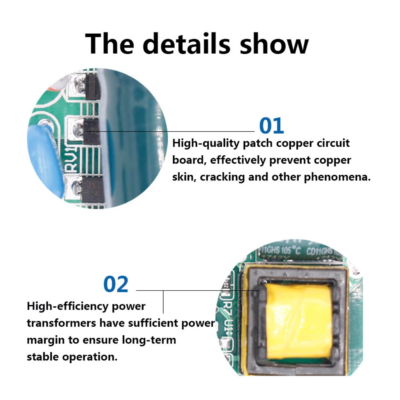 LED Driver Lighting Transformer AC 100-240V To DC 12V  6W 12W 18W 24W 36W 48W 60W For Strip Home Improvement Power Supply Adapter - Image 5